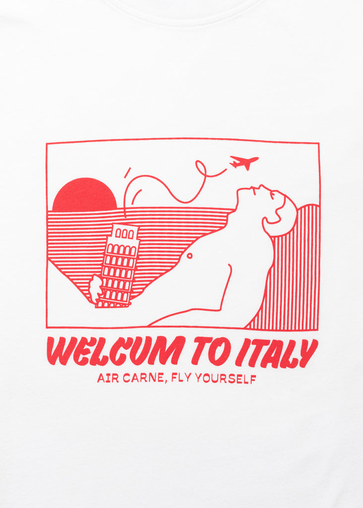 Welcum to Italy t-shirt Carne Bollente tshirt